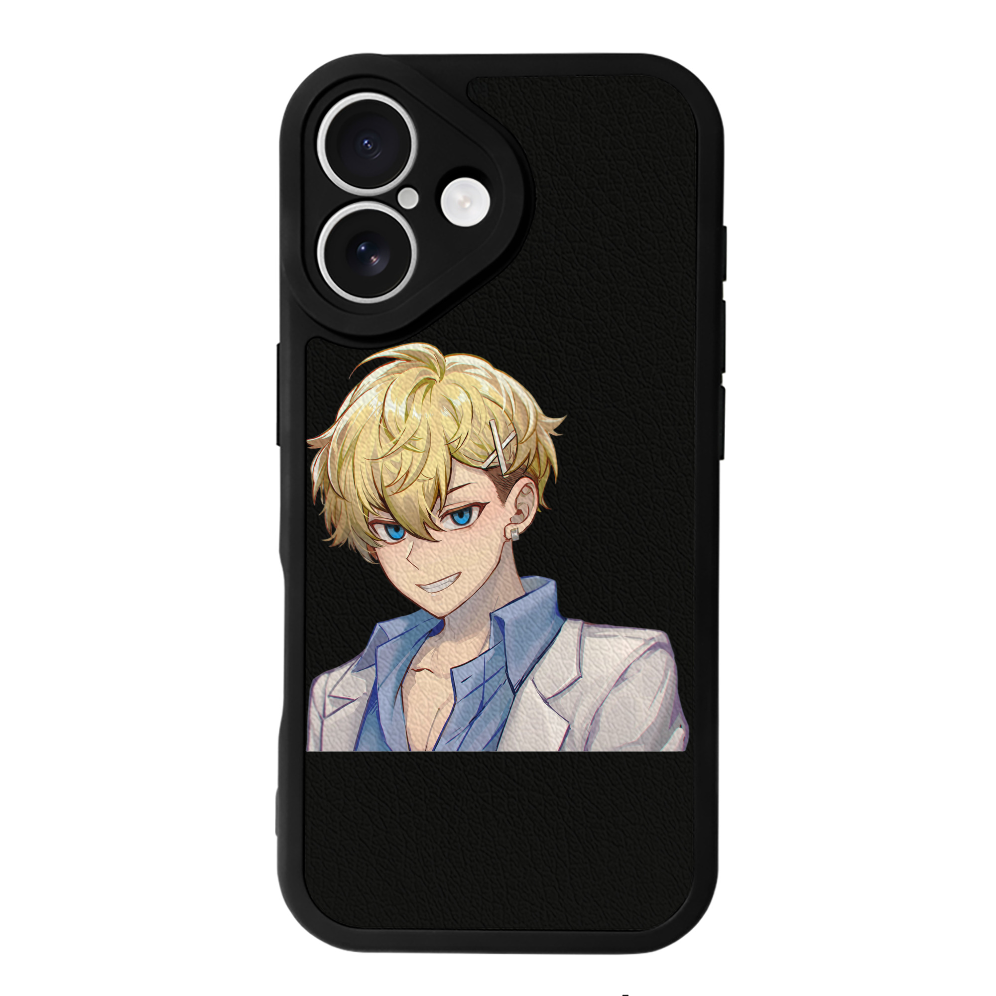 （画像用） 東京リベンジャーズ Tokyo Revengers 【iPhone 16シリーズ対応】シリコンスマホケース（レザー調） 材質：シリコン